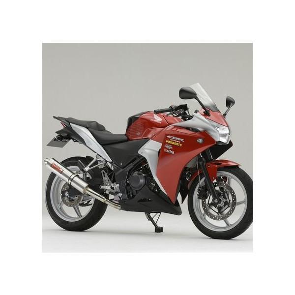 CBR250 MC41前期に付いていたステンレス製 Amazon | a304-31 純正エキパイ対応 アルミサイレンサー