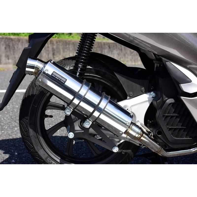 PCX150（2BK‐KF30） R-EVO マフラー ステンレスサイレンサー 政府認証 BMS-R（ビームス）