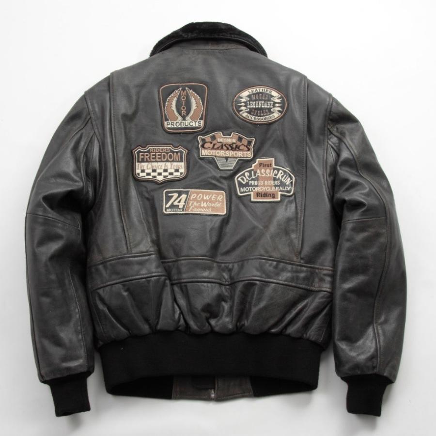 16wj 10 ヴィンテージフライトジャケット ブラウン Lサイズ Degner デグナー D21 16wj 10 Brl バイク メンテ館 通販 Yahoo ショッピング