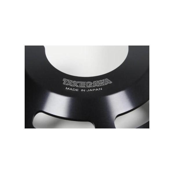 CBR400R（NC47) クラッチカバーガード（ブラック） SP武川（TAKEGAWA