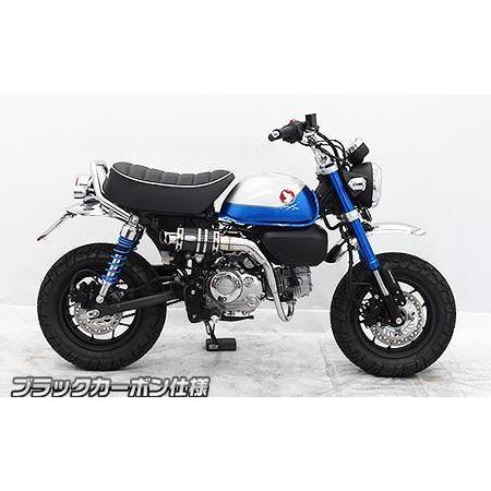 ツインテールアップマフラー ブラックカーボン仕様 ウイルズウィン