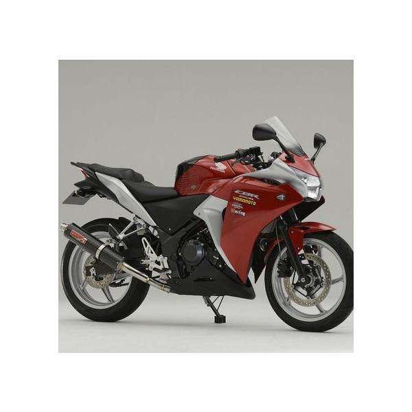 CBR250R（MC41） SUSスリップオンカーボンマフラー JMCA認定 YAMAMOTO