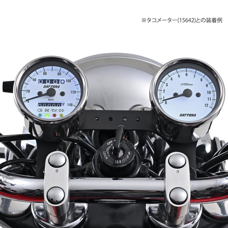 DAYTONA（デイトナ） 機械式スピードメーター φ60 ホワイトLED照明