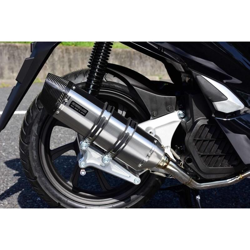 CORSA-EVO2 マフラーステンレスサイレンサー 政府認証 BMS-R(ビームス) PCX125(2BJ-JF81) :000044-B5-G179-64-000:バイク メンテ館 通販 BEAMS マフラー 爆音 重低音 アドレス シグナス PCX適合