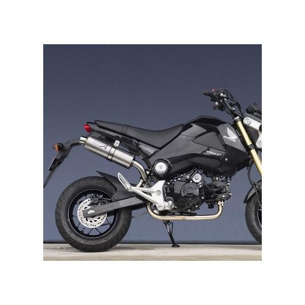 GROM（グロム）JC61 SUS アップマフラー チタン 政府認証 YAMAMOTO（ヤマモトレーシング）