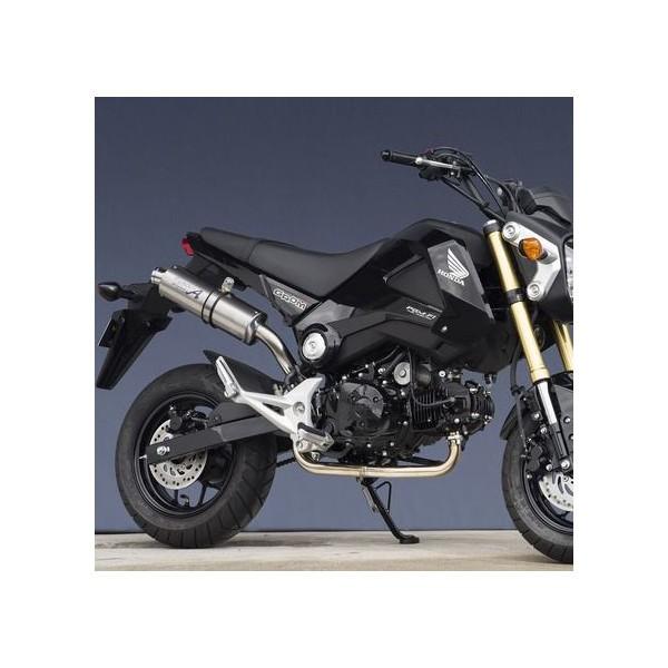 GROM（グロム）JC61 SUS アップマフラー チタン 政府認証 YAMAMOTO