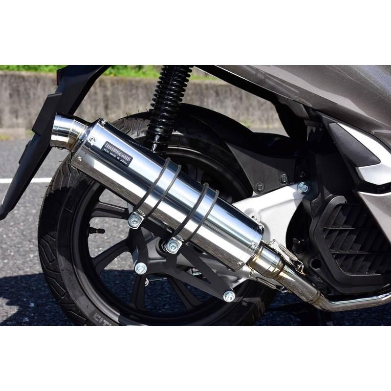 ビームス PCX125 2BJ-JF81 R-EVO2 ステンレスサイレンサー PCX125（2BJ-JF81） R-EVO マフラー ステンレスサイレンサー 政府認証
