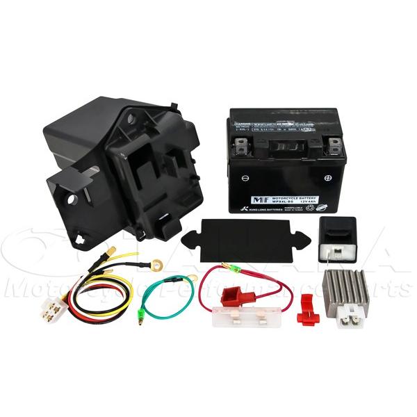 LEDウインカー専用 6V→12V化セット（12V変換キット） 田中商会 カブ50（CUB）
