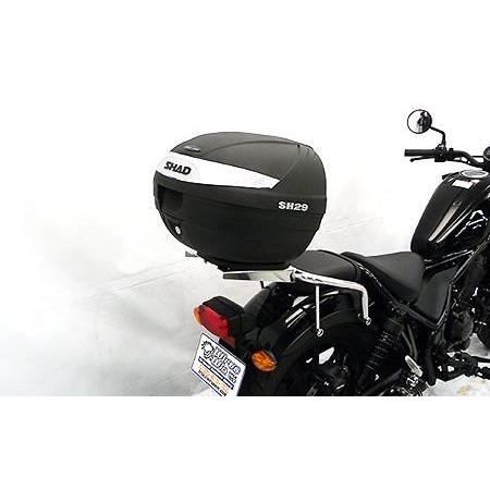 SHAD製後ろ側ボックス席付 タンデムバー ウイルズウィン（WirusWin） レブル250（2BK-MC49）
