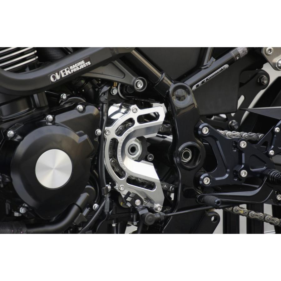 Z900RS スプロケットカバー チェンジアシスト付 ブラック OVER