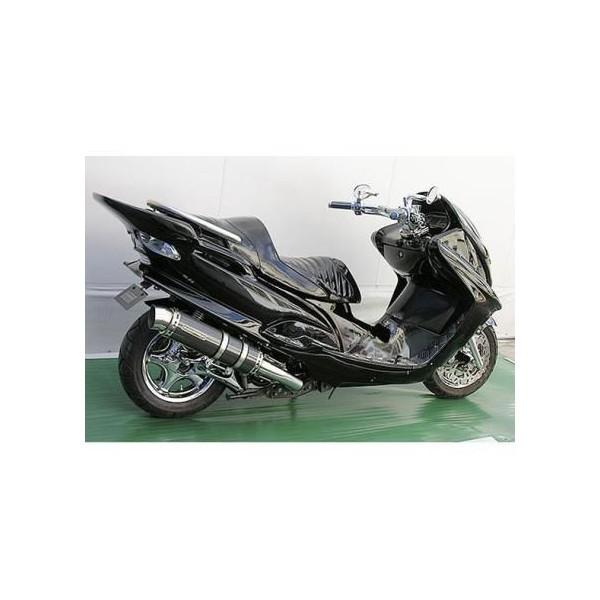 マジェスティ125（MAJESTY） GGタイプマフラー レーシングタイプ 