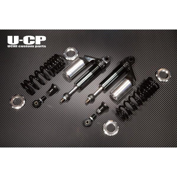 GSX1400 リアサスペンション（ブラック/シルバー） U-CP（ユーシーピー）の画像