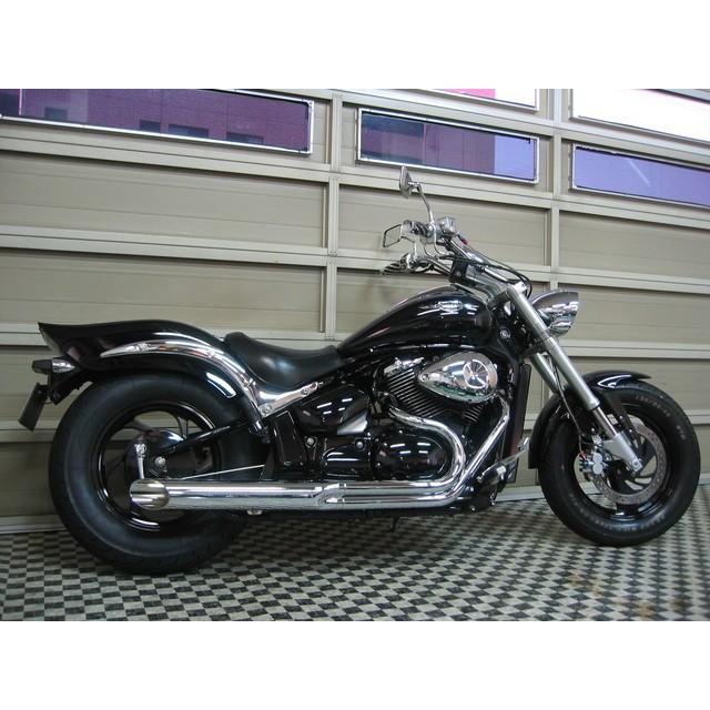 ブルバード400 コレクション マフラー 極太スラッシュカット2in1