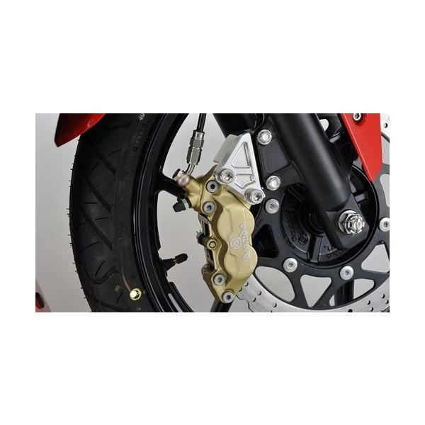 Ninja250（ニンジャ）13年/18年 フロントキャリパーサポート AGRAS 