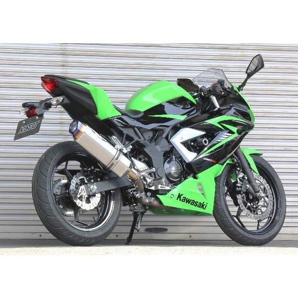 Ninja250SL（ニンジャ）15年 NASSERT（ナサート）Evolution タイプ2 スリップオンマフラークリアチタンサイレンサー BEET（ビート）｜hamashoparts｜03