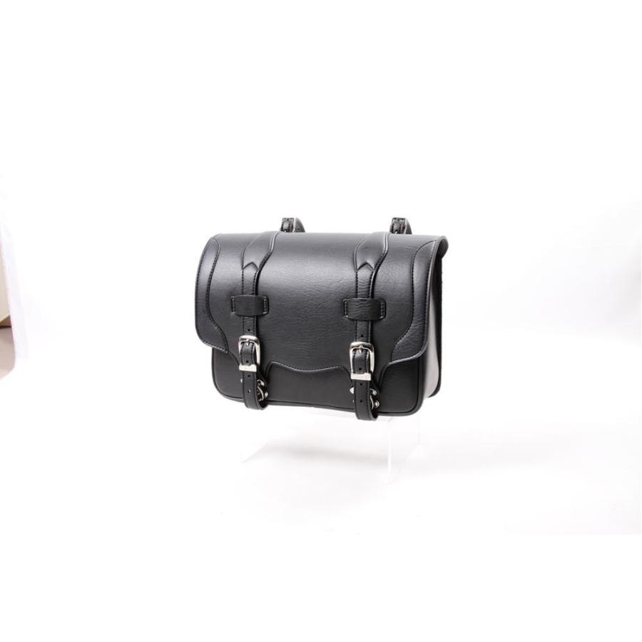 DSB-1 シンセティックレザーサドルバッグ （ブラック）9L（リットル 