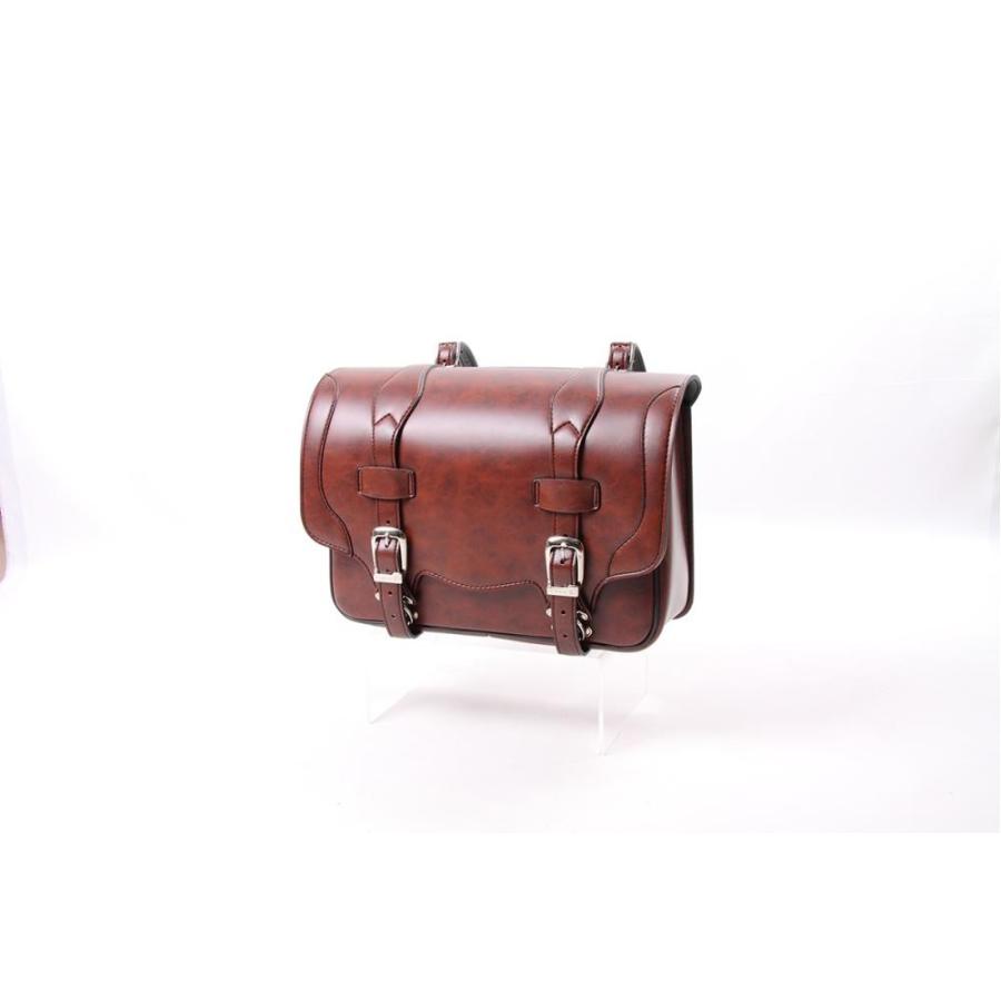 DSB-1 シンセティックレザーサドルバッグ （ブラウン）9L（リットル