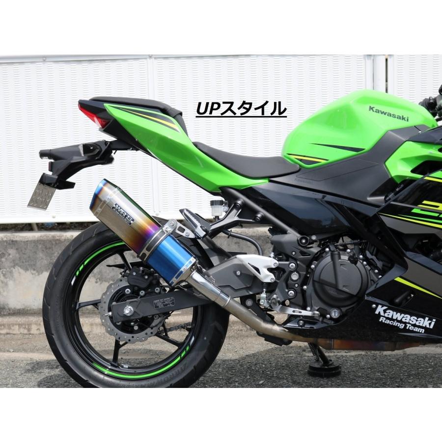 Ninja250(ニンジャ)18年 SS-OVAL スリップオンマフラー 焼き色 Ninja250(ニンジャ)18年 SS-OVAL スリップオンマフラー 焼き色