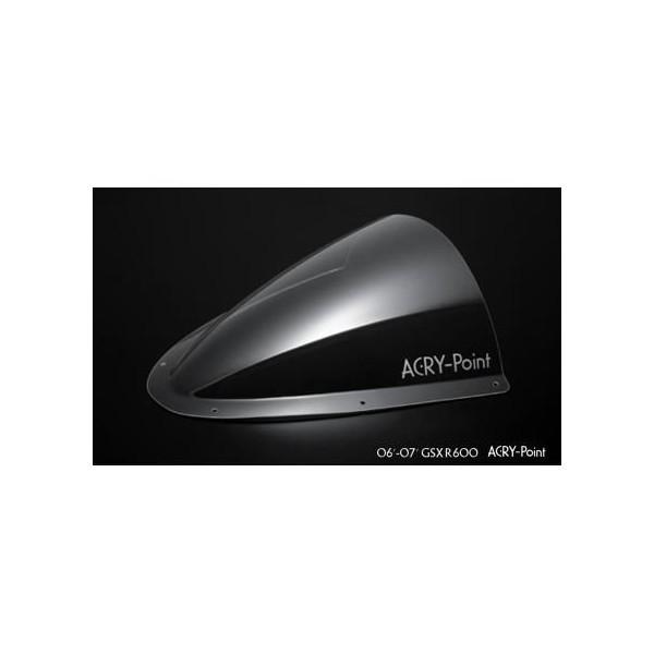 レーシングタイプスクリーン クリア アクリポイント（ACRY-Point） GSX-R600（06〜07年）