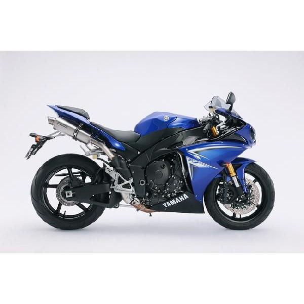 YZF-R1（2009年） R-EVOシェイプスクエアチタンソリッド スリップオンマフラー BMS-R（ビームス）の画像