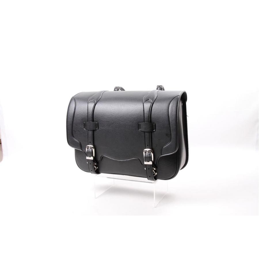 DSB-3 シンセティックレザーサドルバッグ （ブラック）22L（リットル 