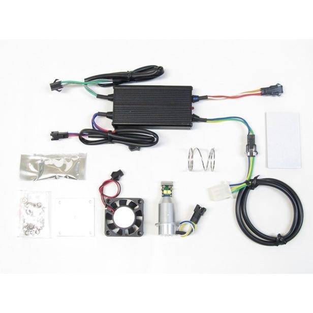DR-Z400S（00〜08年） サイクロンシリーズ LB8-DRZ LEDヘッドライトバルブキット PH8 6000K PROTEC（プロテック）