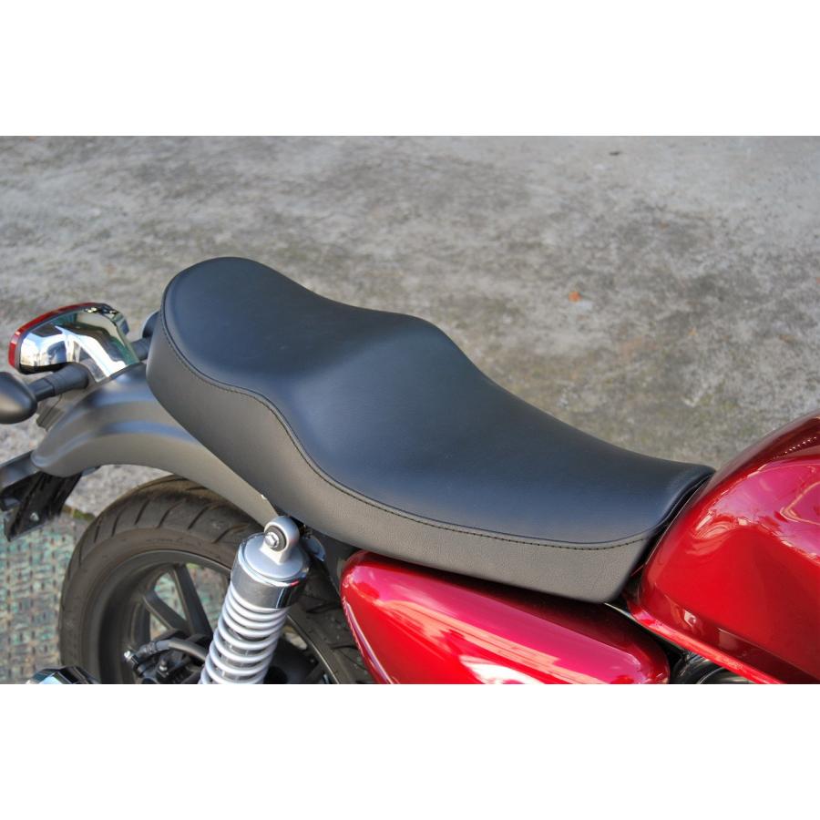 K&H 段付きシート Aステッチ K＆H（ケイアンドエイチ） GB350 : バイク