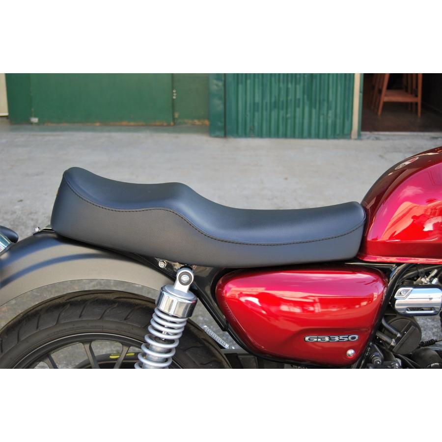 K&H 段付きシート Aステッチ K＆H（ケイアンドエイチ） GB350