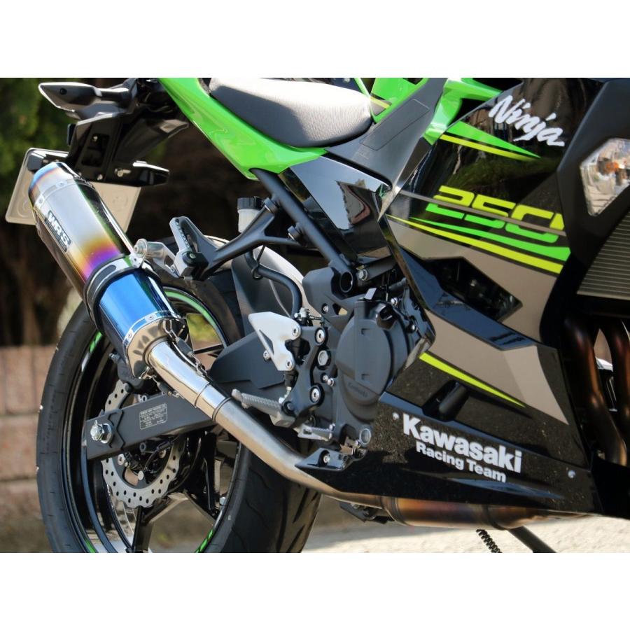 Ninja400(ニンジャ)18年 SS-OVAL スリップオンマフラー 焼き色 Ninja400(ニンジャ)18年 SS-OVAL スリップオンマフラー 焼き色