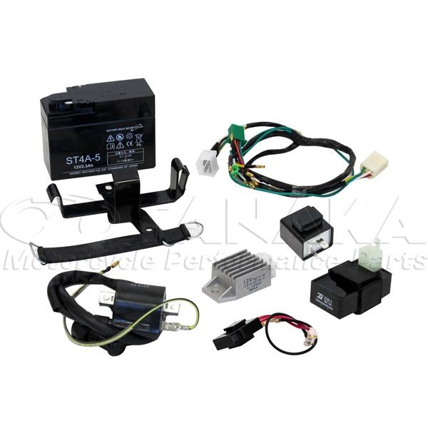 LEDウインカー専用 6Ｖ車用12V発動機換装 馬具フルセット 田中会社 6vエテ公・6v大猩々