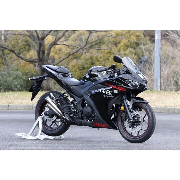値下げしましたヤマハ YZF-R25 MT-25 オーバー　チタンスリップオン YZF-R25 ツインチタンメガホン スリップオンマフラー OVER（オーバー