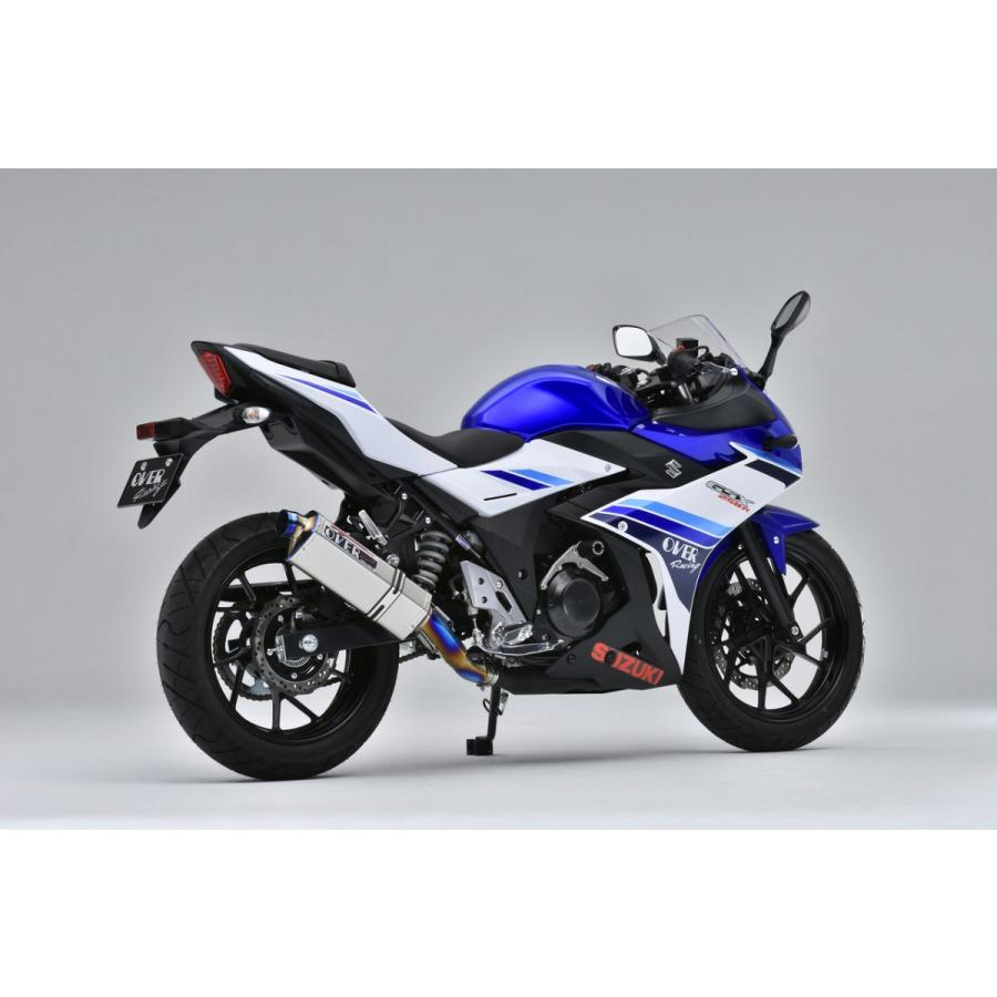 TT-Formula フルチタン スリップオン OVER（オーバーレーシング） GSX250R