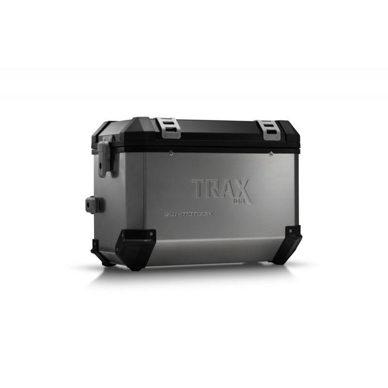 TRAX ION Lサイドケース 45L（右側） シルバー SW MOTECH（SWモテック