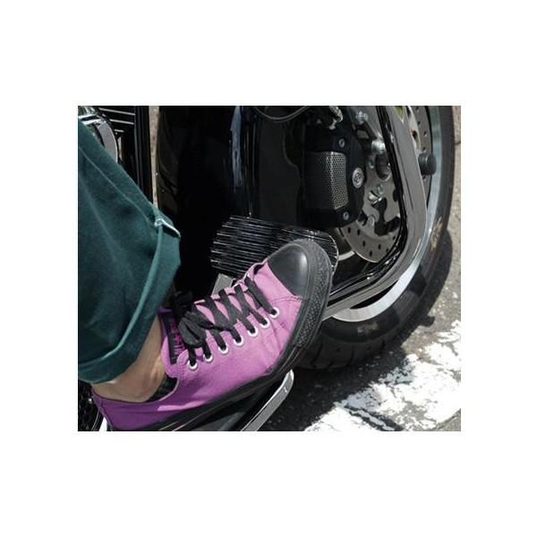 ツーリングモデル（TOURING）08年〜 ブレーキペダルカバー ワイド クローム KIJIMA（キジマ）の画像