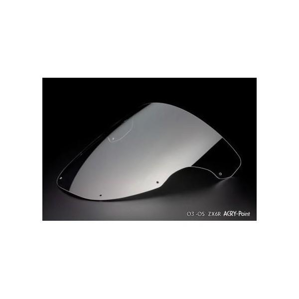 レーシングタイプスクリーン クリア アクリポイント（ACRY-Point） ZX-6R（03〜05年）