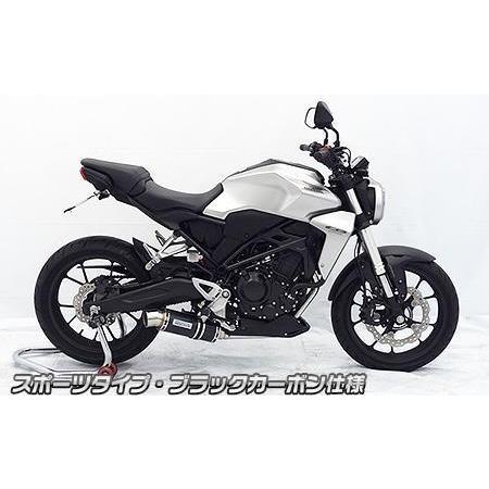 ダイナミックマフラー スポーツタイプ フルエキゾースト ブラック