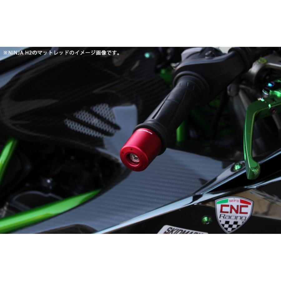 アルミバーエンド KAWASAKI （M8） レッド SSK SPEEDRA（スピードラ）｜hamashoparts｜03