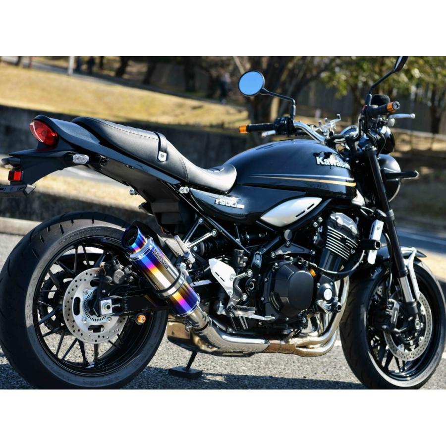 Z900RS（2BL-ZR900C） R-EVO2 スリップオンマフラー ヒートチタン