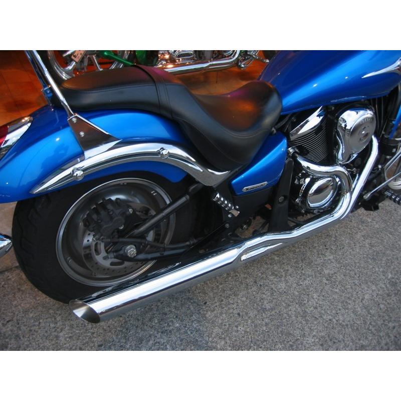 ケンテック ローライダー2in1マフラー900 ケンテック ローライダー2in1マフラー900