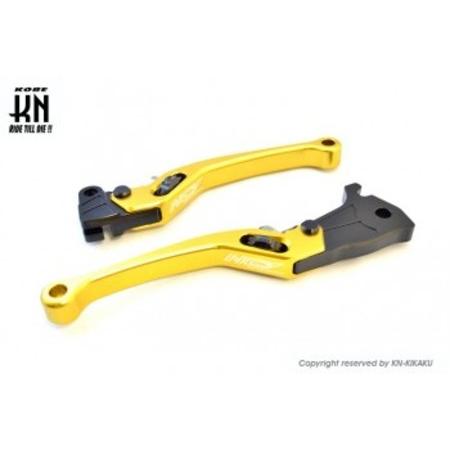 NCY 調整式ブレーキレバー ゴールド KN企画 グランドアクシス100（5FA）