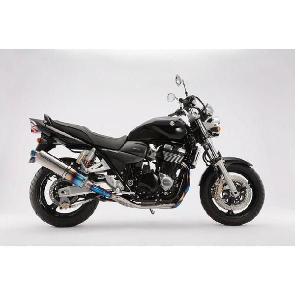 ドラスタ様 GSX1400（BC-GY71A） R-EVOヒートチタン チタンフルエキマフラー