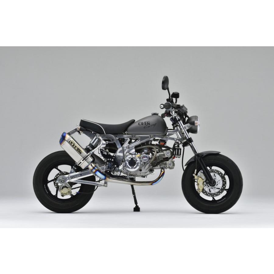 モンキー（MONKEY）キャブ車 TT-Formula RS フルチタンマフラー OVER