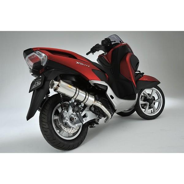 Realize ヤマハ トリシティ125 22Racing SUS マフラー トリシティ125（TRICITY125） 22Racing SUS ステンレスマフラー