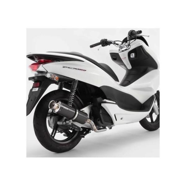 PCX125（後期模範例・eSP発動機） SS300炭素えり巻き SP BEAMS（ビームス） バイク-車、バイク、自転車-マフラー