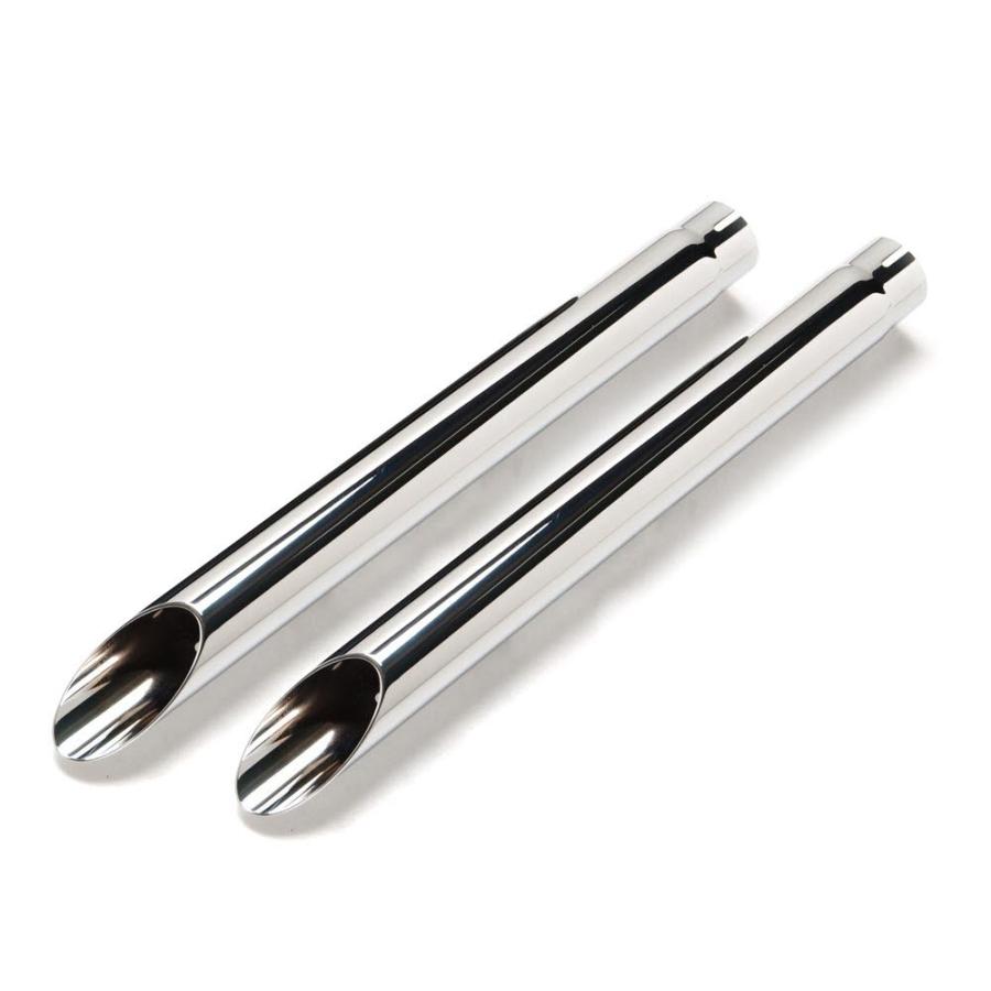 モーターステージ製ブラスドラッグクロームマフラー ブラスドラッグ スリップオンマフラー クローム モーターステージ