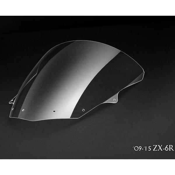 ZX-6R（09〜15年） レーシングスクリーン クリアタイプ アクリポイント（ACRY-Point）