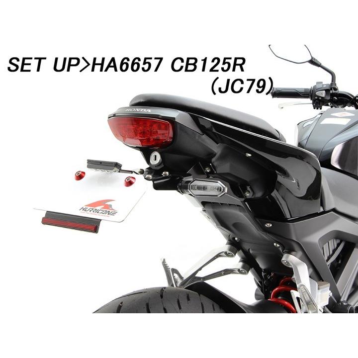 フェンダーレスキット ブラック HURRICANE（ハリケーン） CB250R（MC52）の画像