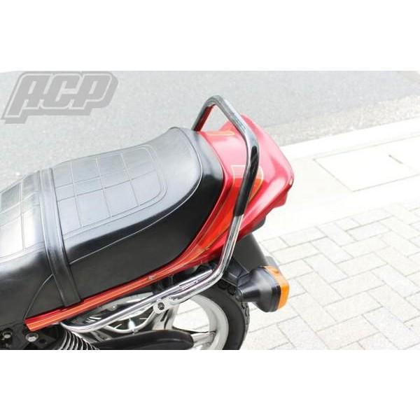 CB400N ゴム付きタンデムバー（黒） ACP（エーシーピー） : バイク