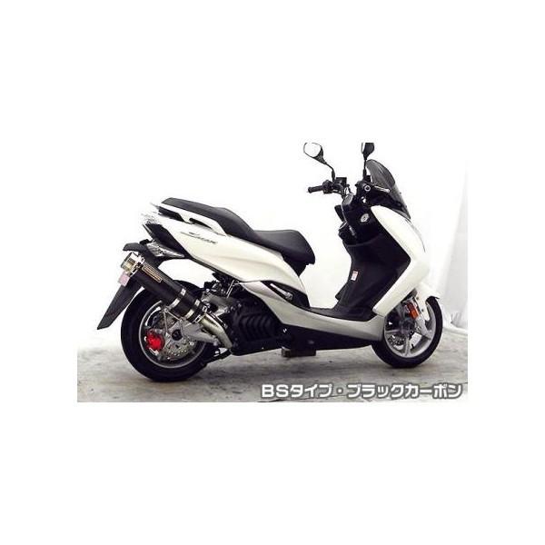 マジェスティS（JBK-SG28J） GGタイプマフラー BSタイプ ブラック