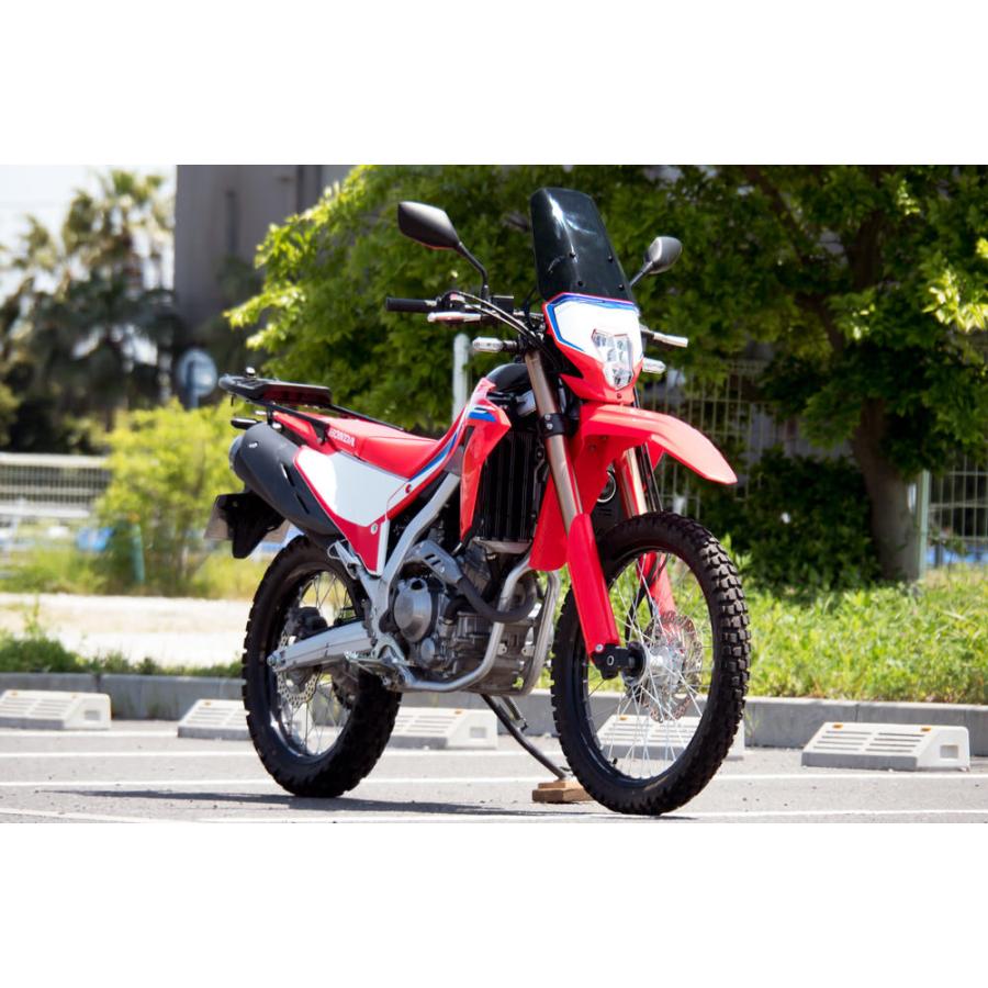 CRF250L MD47ワールドウォーク ウインドスクリーン スモーク ワールドウォーク HONDA CRF250L CRF250Ls ウィンドスクリーン